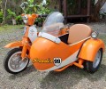 Honda Mini Cup With Sidecar: Tiny Bike, Big Style